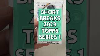 Short Breaks 2023 Topps Series 1 639 baseballcards baseballmemorabilia baseball [upl. by Arak635]