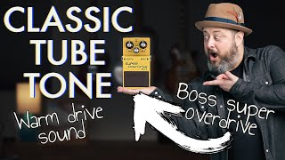 Boss Super Overdrive Pedal Demo NO TALKING [upl. by Hwu]