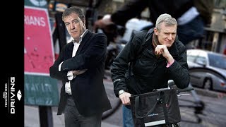 Cyclists v motorists Jeremy Clarkson and Jeremy Vine lock horns [upl. by Eanat]