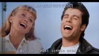 Grease  Finale Summer Night sub Ita Eng Lyrics Traduzione [upl. by Gennaro]