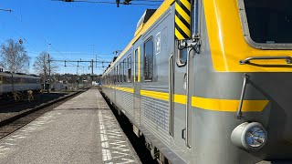 Herrljunga  Borås Traindrivers view [upl. by Mchail3]