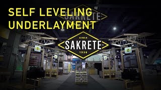 Sakrete  Self Leveling Underlayment [upl. by Euh]