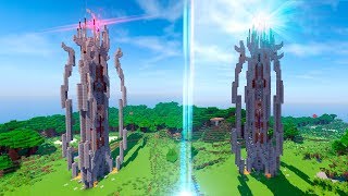 МАГИЧЕСКАЯ БАШНЯ в Майнкрафт  Башня мага  Как построить Скачать карту Minecraft [upl. by Lindeberg]