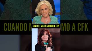 CUANDO MIRTHA DOMO A CFK [upl. by Ybloc]