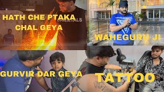 Hath che chleya ptaka😱Gurvir dar geya😰diwalispecial diwali avvyvlogsvlog [upl. by Arrais]