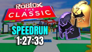 Roblox The Classic Kleos Erebus Speedrun 12733 36 Tokens [upl. by Aihcela531]