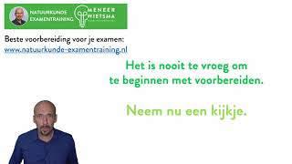 Natuurkunde Examentraining met Meneer Wietsma Natuurkunde 20212022 [upl. by Downey]