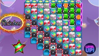 New Rainbow Rapids level  Candy crush saga level 8185  Candy crush saga [upl. by Anelegna107]