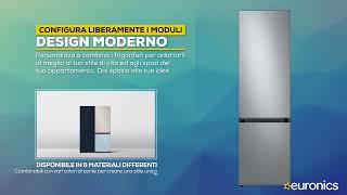 Samsung  Frigoriferi Bespoke  Combinato 2m Metal Inox RB38A7B6BS9 [upl. by Audra260]