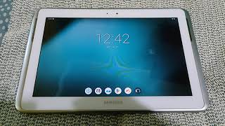 Tablet Samsung Galaxy Note 101 GT N8010 LineageOs 191 Android 12L [upl. by Mehala]