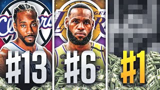 Top 15 Highest Paid NBA Players In 2021 [upl. by Ruthe]