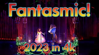 Fantasmic Disney World 2023  Full Show in 4k  Disneys Hollywood Studios  Alternate Ending [upl. by Nediarb]