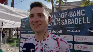 Gorka Sorarrain  Interview at the start  Stage 2  Volta a la Comunitat Valenciana 2024 [upl. by Laven695]