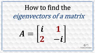 Complex eigenvectors [upl. by Sauder]