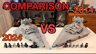 LEGO STAR WARS STAR DESTROYER COMPARISON 2024 VS 2014 [upl. by Brianna]