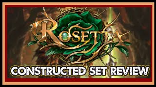 163 Rosetta Constructed Set Review w Bill Lapage  Flesh and Blood TCG [upl. by Annabell642]