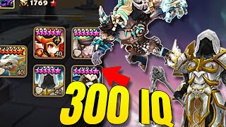 INSANE 300IQ BRUTAL DMG CLEAVE  Summoners War [upl. by Pietje]