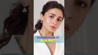 Alia Batt’s Skin Undertone Secrets aliabhatt shorts viralshorts beauty skintones [upl. by Lenrad636]