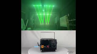 RGB Waterproof 10w Stage Laser Light Animation Outdoor Club Laser Show System [upl. by Oiratnom]