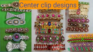 Last six months dispatched center clip designsDIYhand made jewelleryTanisha jewellery creations [upl. by Kippie639]