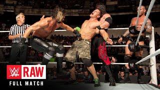 FULL MATCH John Cena amp Roman Reigns vs Randy Orton Seth Rollins amp Kane Raw July 14 2014 [upl. by Adolphus]