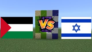 CARA MEMBUAT PORTAL PALESTINA VS ISRAEL  MINECRAFT [upl. by Aryk]