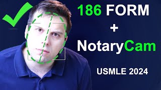 How to submit 186 From to NotaryCam and USMLE Free Resources [upl. by Whitcher]