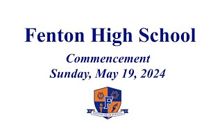 Fenton High School Commencement 2024 [upl. by Seidel]