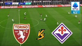 TORINO FC vs ACF FIORENTINA  SERIE A 20242025  FOOTBALL LIFE 2025 [upl. by Roydd921]