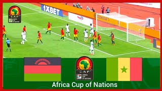 MALAWI vs SENEGAL  00  HIGHLIGHTS AFRICA CUP OF NATIONS 2022  AFCON 2022 FULL MATCH [upl. by Ahouh]