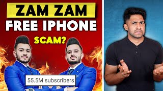 ZAM ZAM ELECTRONICS ROAST FREE IPHONE SCAM [upl. by Emlynne]