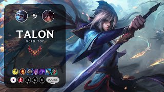 Talon Top vs Akali  KR Grandmaster Patch 144 [upl. by Hofstetter]