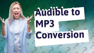 Can VLC convert Audible to MP3 [upl. by Ehrsam]