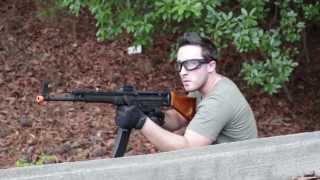 AGM MP44 German WW2 Airsoft Rifle  Review [upl. by Leanor908]