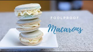 easy foolproof macaron recipe  whatitdoughbaby [upl. by Engel938]