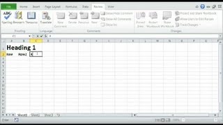 How to Do Excel Headings  Basics of Microsoft Excel [upl. by Eissoj]