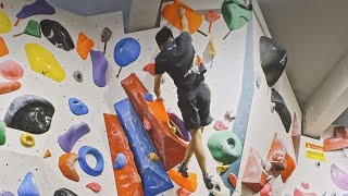 Gym Bouldering  Xiamen Fast Rock Climbing Gym [upl. by Saum]