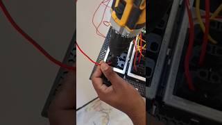 Switch Wiring Without TesterAejaj Electricianelectrican viralshorts shorts switch [upl. by Eihcra]