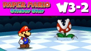 Paper Mario Sticker Star  Gameplay Walkthrough World 32  The Bafflewood Nintendo 3DS [upl. by Anyaj]