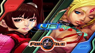 Force Five DreamcastAtomiswave  unreleased 2004  Yang MeiLing gameplay [upl. by Uziel]