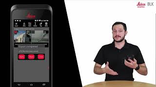 Leica BLK3D Mobile Eksport plików JPG i raportów PDF [upl. by Greysun]