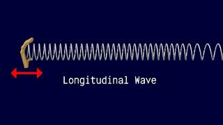 Longitudinal and Transverse Waves HD [upl. by Gelhar980]