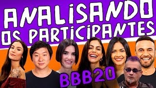 Análise dos participantes do BBB 20 [upl. by Harlene271]