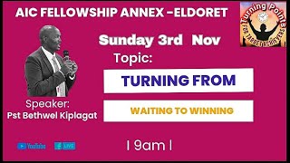 03112024  AIC FELLOWSHIP ANNEX  ELDORET ENGLISH ONLINE SERVICE [upl. by Wooster]