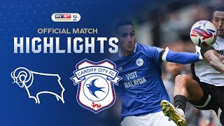 HIGHLIGHTS  DERBY vs CARDIFF CITY [upl. by Allan]