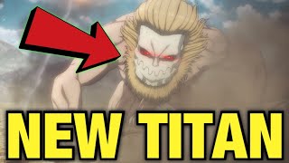 The NEW JAW TITAN Explained  Attack on Titan Season 4 Episode 1 [upl. by Mis125]