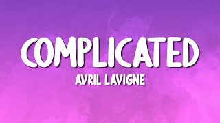 Avril Lavigne  Complicated Lyrics [upl. by Sirovart104]