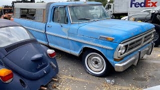 Scrap Yard Rescue  Abandoned 1972 FORD F100 Explorer V8 [upl. by Isied190]