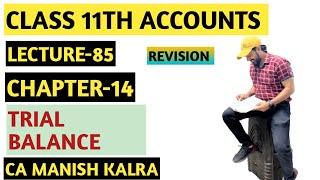 Trial Balance  Chapter14  Trial Balance  Class11 Accountancy  CA MANISH KALRA [upl. by Adnilev]