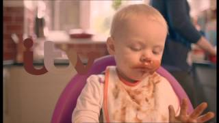 ITV Ident Babys Dinner  Spring 2013 [upl. by Koorb]